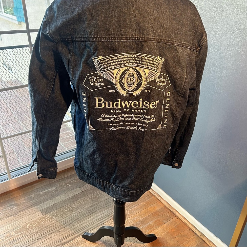 Budweiser by Oliver Logan Trucker Denim Jacket - Picture 13 of 13